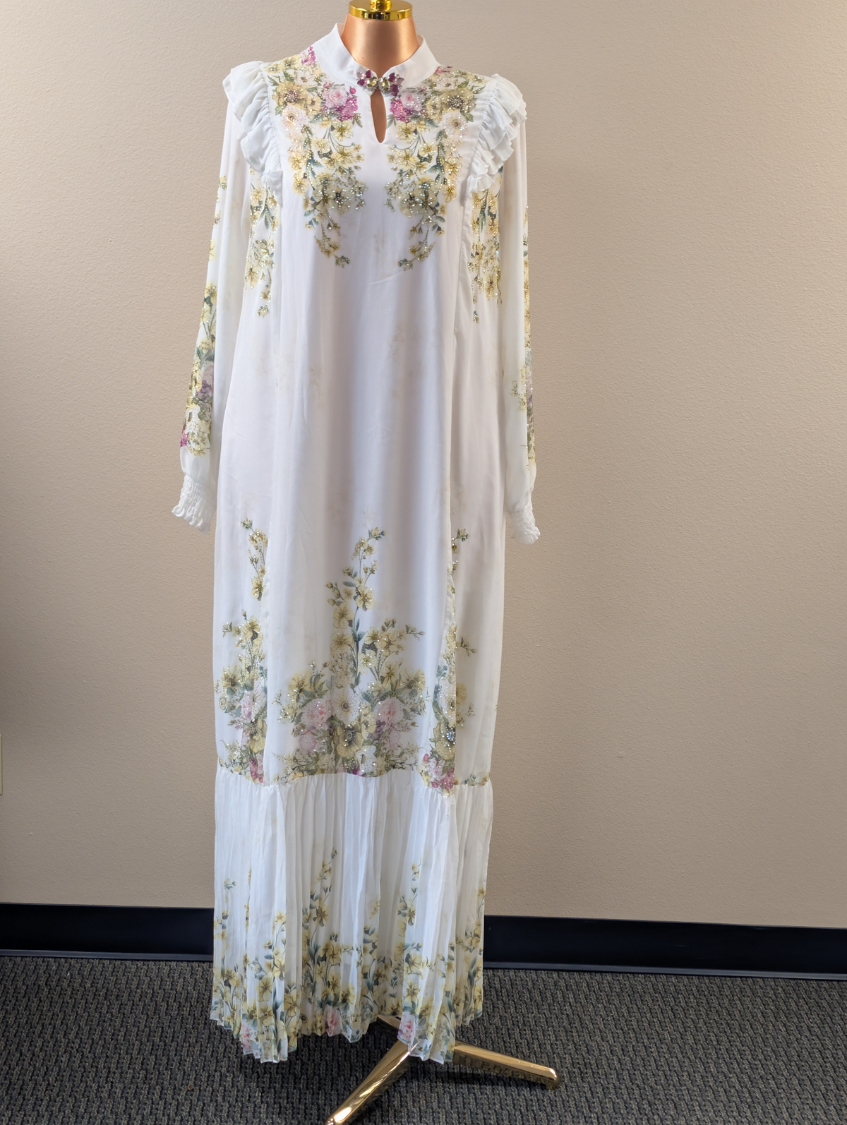 Embelished Maxi Dress
