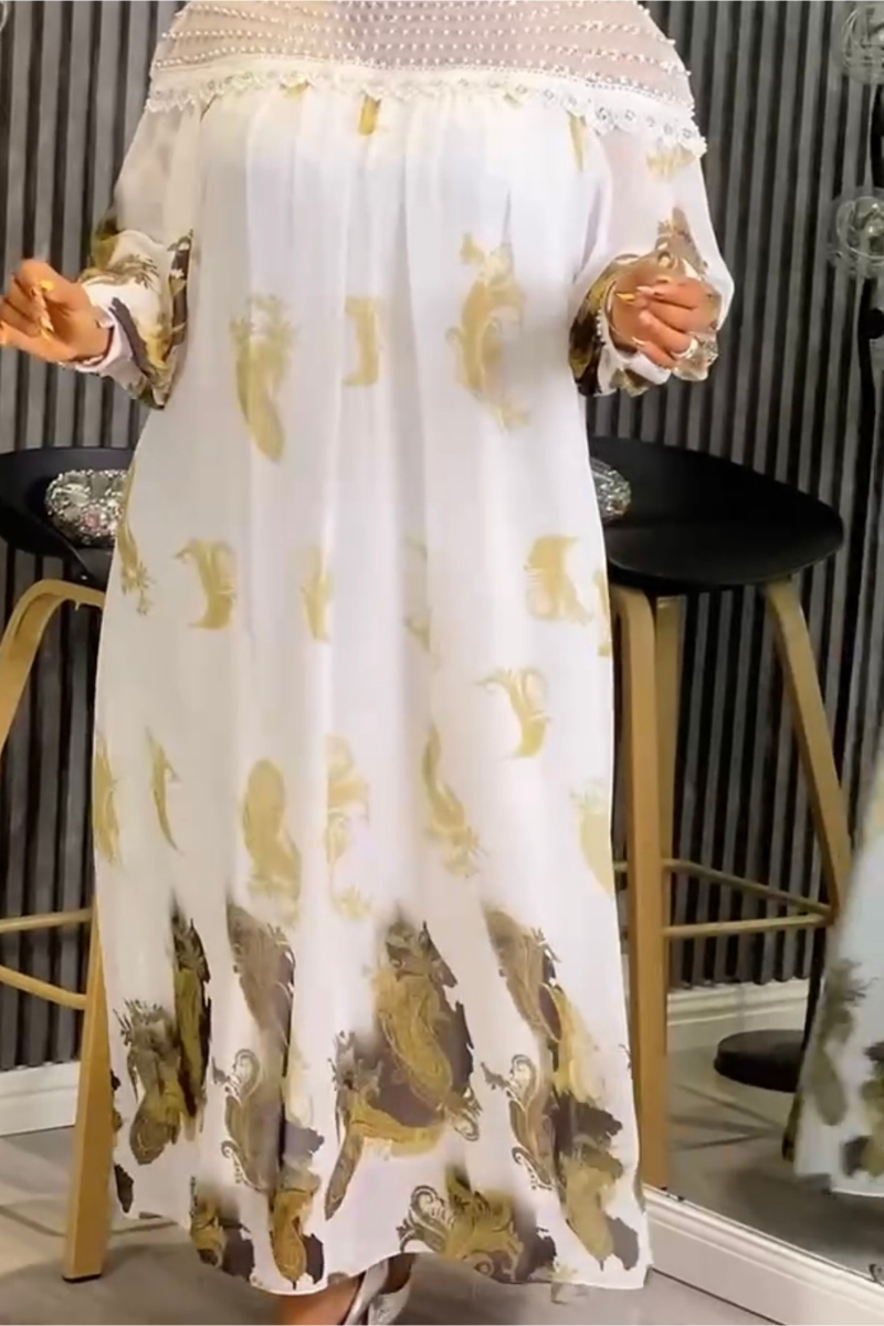 Stoned Flowing Dress